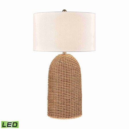 Elk Studio Coe 32'' High 1-Light Table Lamp - Natural - Includes LED Bulb S0019-11058-LED